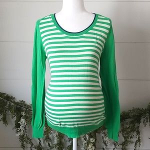 Old Navy Maternity Fine Knit Stripe Sweater